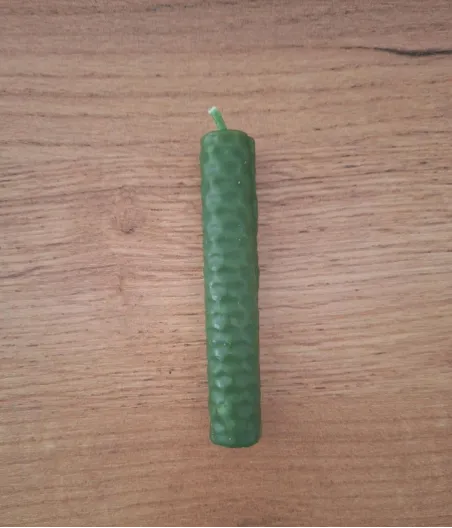 Verde Vela panal de miel de color 10x1cm