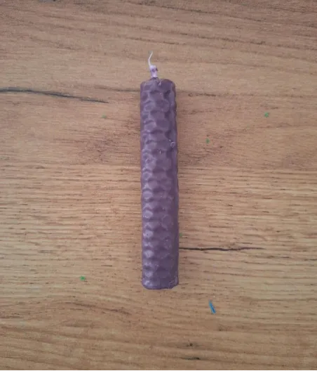 Morado Vela panal de miel de color 10x1cm